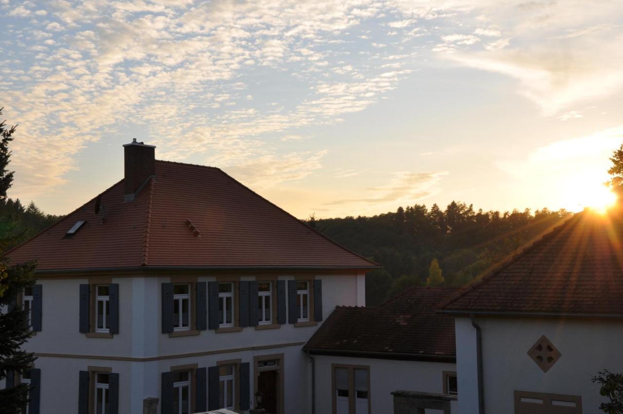 Ferienwohnung Altes Pfarrhaus Bargen Exterior foto